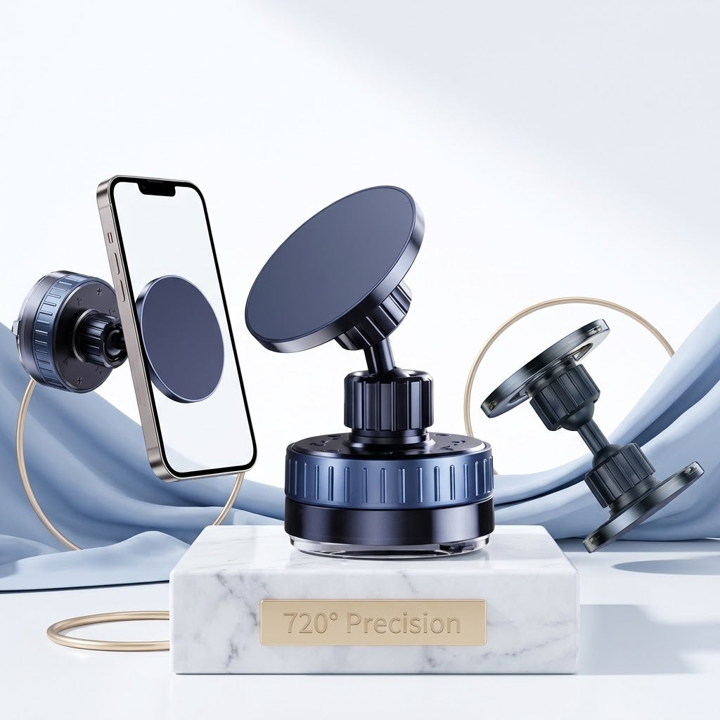 360° Magnetic Car Phone Mount