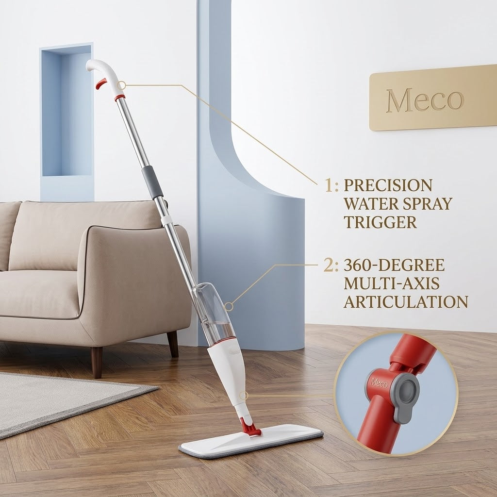 Spray Mop with Bottle