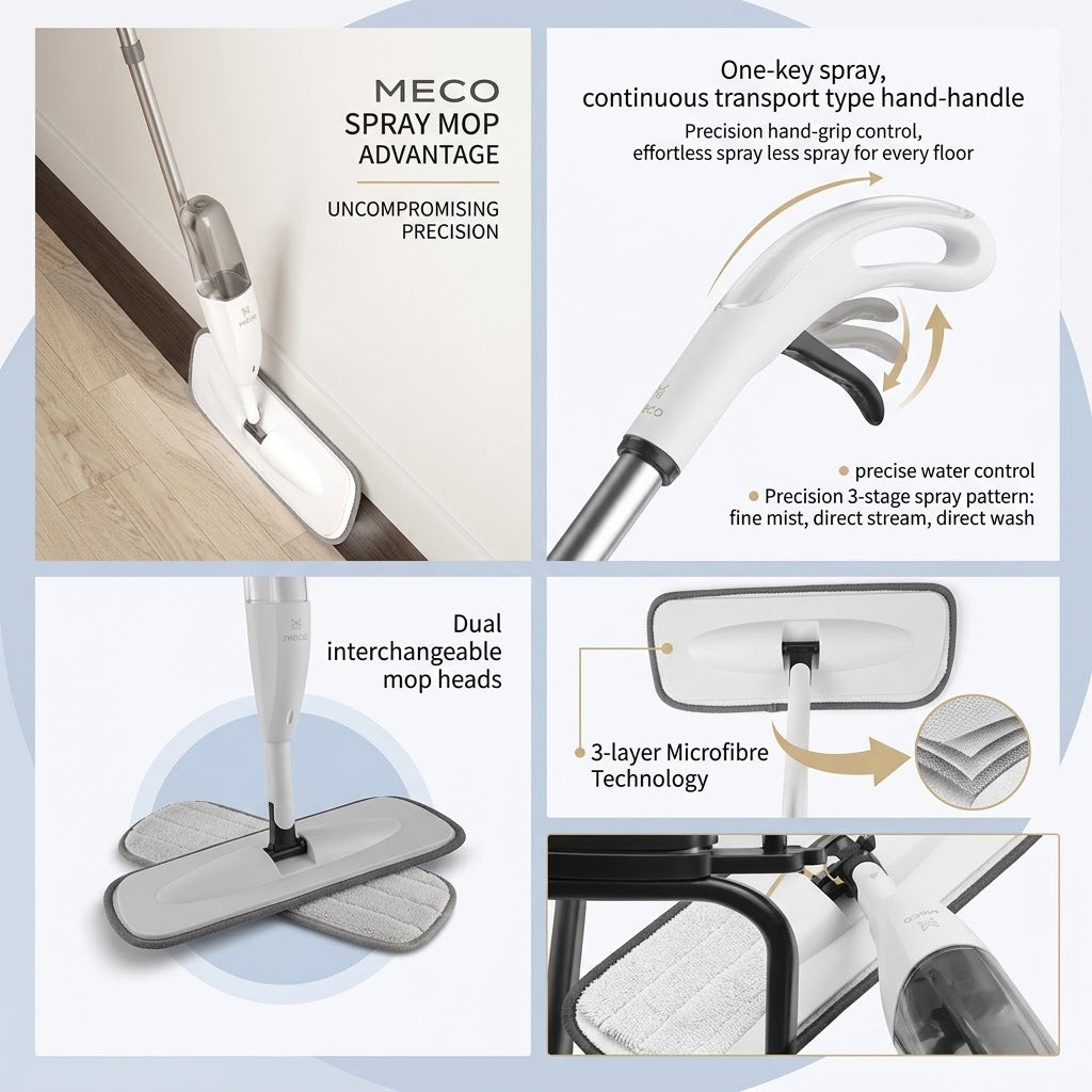 Spray Mop with Bottle